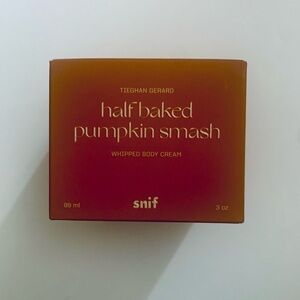 NIB Snif Half Baked Pumpkin Smash Body Cream
